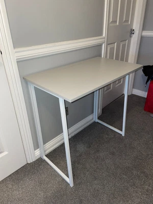 £14.70 • Buy Folding Desk Table For Work, School Computer In Vgc