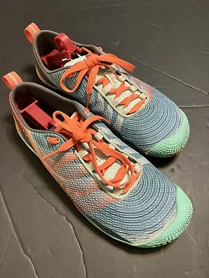 Merrell Vapor Glove 2 Shoes 8.5 Sea Blue Coral Barefoot Vibram • $34.99