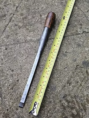 Vintage James Howarth Socketed Woodworking Mortise Chisel • $12.43