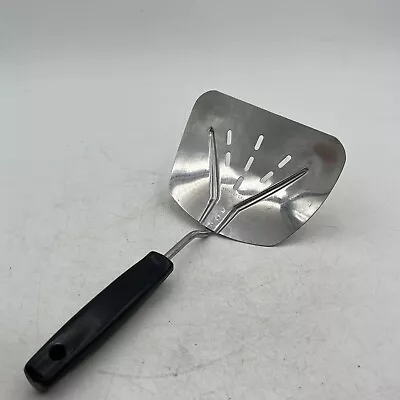 Vintage Foley MPLS Wide Fish Turner Flipper Curve Stainless Slotted Spatula • $14.95