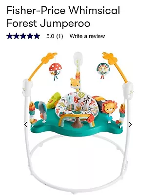 Fisher Price Whimsical Jumperoo- Near New Condition • $90