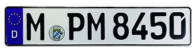 German Police License Plate • $34.99
