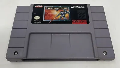 MechWarrior (Super Nintendo Entertainment System 1992) Cartridge Only Tested • $14.97