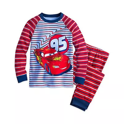 [Disney Store] Lightning McQueen PJ PALS For Boys - Size 7 And 8 - New • $33.99