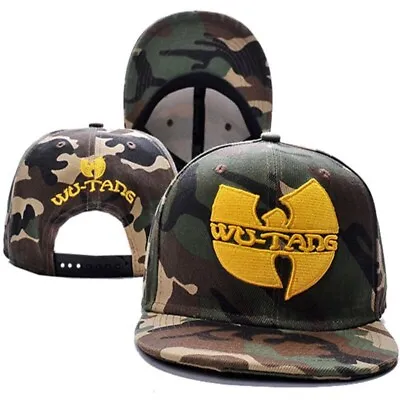 Wu-Tang Clan SnapBack Camouflage Adjustable Camo Hat Wu Tang OSFA • $21.99