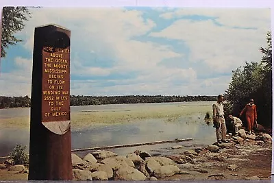 Minnesota MN Itasca State Park Mississippi River Headwaters Postcard Old Vintage • $0.50