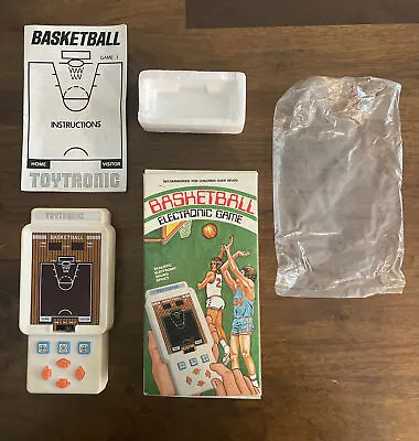 Vintage Original Mattel Electronics Handheld Basketball Video Game Not Working • $78.99