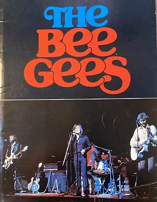 Rare Bee Gees 1974 Australian Tour Program Fantastic Condition • $25