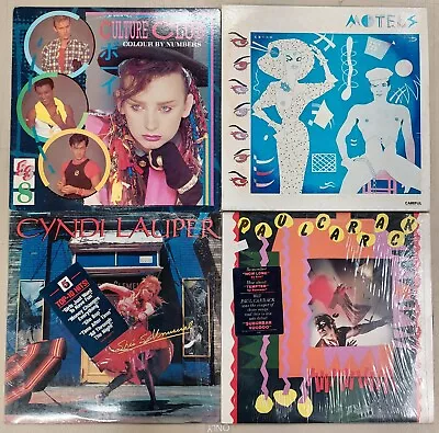 Lot- 20 LPs Vinyl LPs 80s New Wave Pop  • $28.85