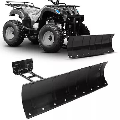 Snow Plow Kit 45''inch Steel Blade Complete Universal Mount Package Fits UTV ATV • $294.99