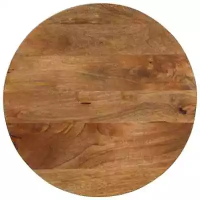 Table Top Replacement Board Dining Table Top Round Solid Wood Acacia VidaXL • £41.99