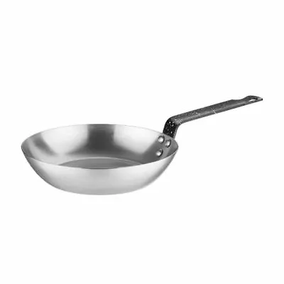 £21.67 • Buy Vogue Carbon Steel Frying Pan Heavy Duty Oven Safe Strong Handle Durable - 200mm