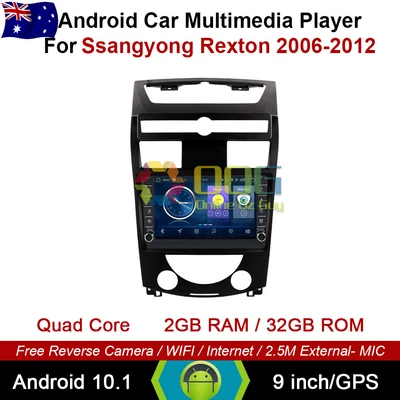 $459.90 • Buy 9  Android 12 Quad Core Car Non DVD GPS For Ssangyong Rexton 2006-2012 Carplay 