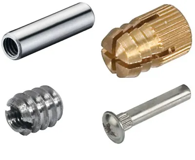 M4 Internal Threaded Sleeve Rod Bar Stud Round Connector Nut Bolt Many Options • £2.99