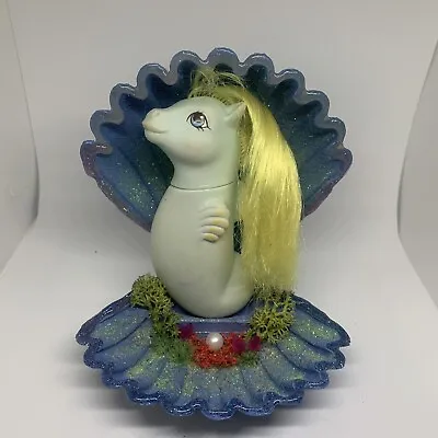 £15 • Buy My Little Pony G1 Sea Pony Tiny Bubbles With Custom Shell