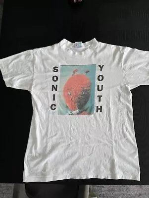 Sonic Youth  Dirty  Super Rare Vintage T-shirt 1992. Promotion Tee From Geffen. • $675