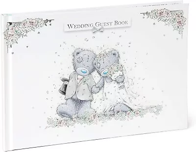 Tatty Teddy Guest Book Grey 30 Pages Wedding Day Book By Me To You • £8.95