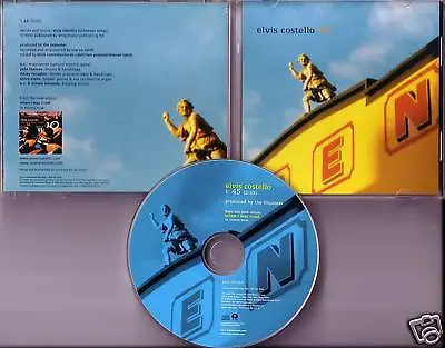 ELVIS COSTELLO 45 W/ LYRICS PIC  DISC PROMO CD Single • $14.99