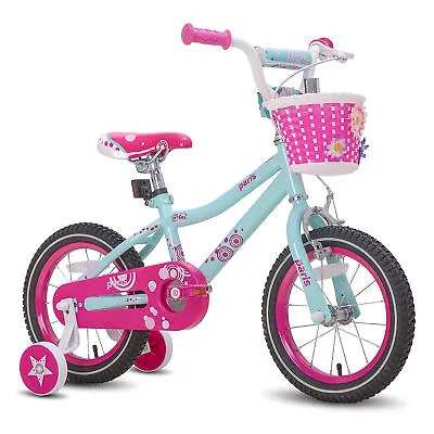 JOYSTAR Paris Kids Bike For Girls Ages 4-7 W/ Training Wheels 16  (Used) • $79.75