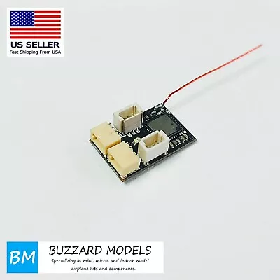 Ma-RX42-D+ DSMX DSM2 SPEKTRUM 5 Ch Micro Receiver W/5A 1S Brushed ESC +Telemetry • $27.99