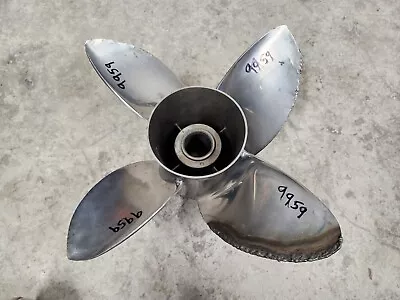 4 Blade 15 1/4  X 23p Mercury Racing Bravo 1 Fs Ss Prop 48-0064468 P9959 • $207