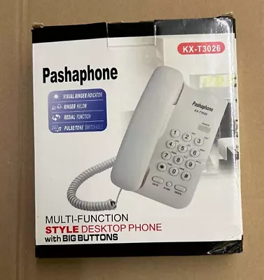 Corded Phone Phones For Seniors Wall Mounted Wired Telephone Rebroadcast • £10