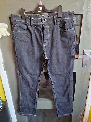 £7.99 • Buy Mens Levi 519 Hi-Ball Black Stretch Denim Slim Leg Jeans Size W38.      G
