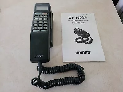 Vintage Uniden CP 1500A Mobile Cellular Telephone • $18