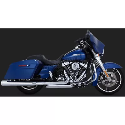 Vance & Hines Chrome Monster Round Slip-Ons - 16780 • $749.99