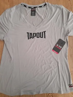 UFC TAPOUT T-Shirt Women’s Size L Short Sleeve Ultra Soft NWT FREE SHIPPING  • $19.99