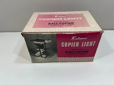 Vintage Kalimar Copier Light For Use With Polaroid Copy Stand K-1695-K1698 • $17.89