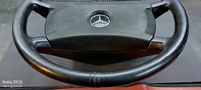 Mercedes W126 R107 Leather Steering Wheel Mint Condition OEM NEVER RESTORED • $350