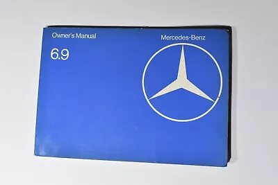 1978  Mercedes -benz   450 Sel 6.9 Owner's Manual  Type 116 • $24.95