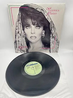 Veronica Castro Mi Pequena Soledad LP 1990 Phillips Latin Pop Ballad Stage Vinyl • $38.88
