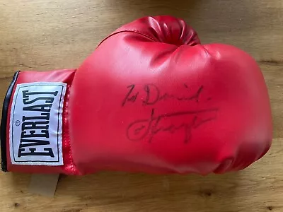 Smokin Joe Frazier Genuine Signed Large 10oz Everlast Glove Muhammad Ali • £99.99