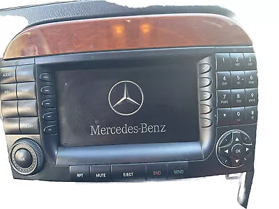 ✅ 04-06 Mercedes W220 S430 CL500 Navigation Command Comand Head Unit GPS CD OEM • $300