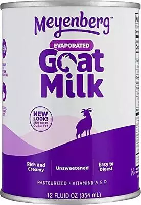 Meyenberg Evaporated Goat Milk Vitamin D 12 Fl Oz (Pack Of 12) • $70.69