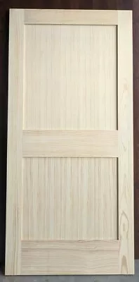 Pine 2 Panel Interior Door - 36  X 75  X 1-3/8  Slab Or Prehung • $171