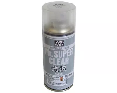 Mr.Hobby B513 Mr. Super Clear Gloss Spray Clear Polished (170ml) Modeling • £15.07