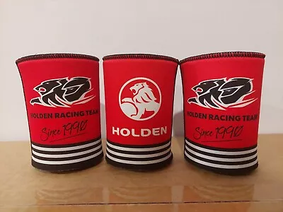 3 Holden Racing Team HRT Can Stubby Coolers Holders - V8 Supercars • $28.99