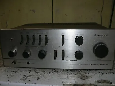 Kenwood KA-4006 Solid State Stereo Amplifier -For Parts Or Repair • $140