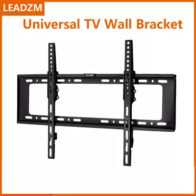 TV Wall Bracket Mount Slim LCD LED Plasma For 26 30 32 40 42 50 55 Upto 70 Inch • £7.95