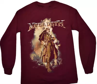 Megadeth Mens The Sick The Dying And The Dead Long Sleeve Shirt Zc0d • $33.24