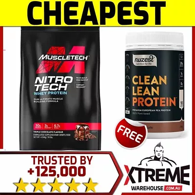 Muscletech Nitrotech 10lb   Nitro Tech Pro Muscle Whey Protein * • $179.90