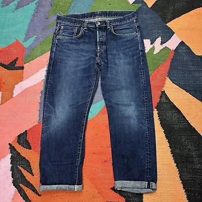 Edwin Japanese Selvedge Denim Jeans Rainbow Selvedge Indigo Mens W32 L29 • £79.95
