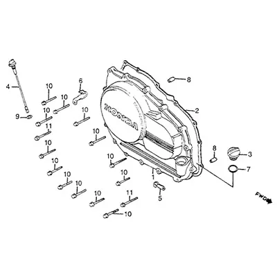 HONDA VF1100C V65 MAGNA 1983-1986 Engine Stainless Allen Screw Kit #2 VF 1100 • $28.60