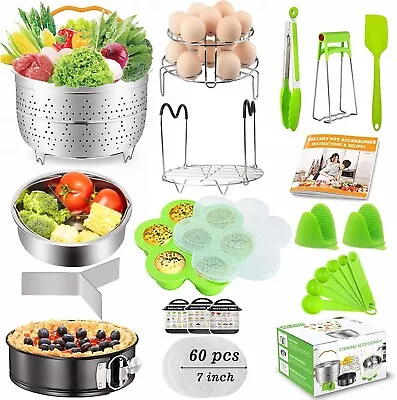 20Pcs Accessories For Instant Pot 6 Qt 8qt Ninja Foodi - 60 Parchment Papers • $39.23