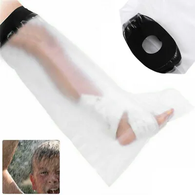 £10.14 • Buy Half Leg Waterproof Cast & Dressing Protector - Reusable Shower Bath Cover