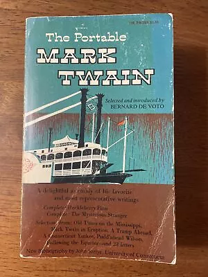 THE PORTABLE MARK TWAIN Vintage Viking Portable Library Paperback 1968 • $8