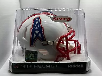 Houston Oilers Throwback 1981-1998 81-98 Riddell Throwback Speed Mini Helmet • $31.99